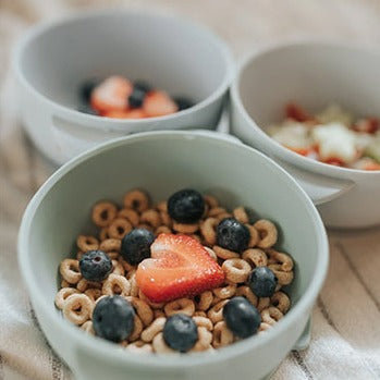 Set of 3 Baby Bowls (Blue)