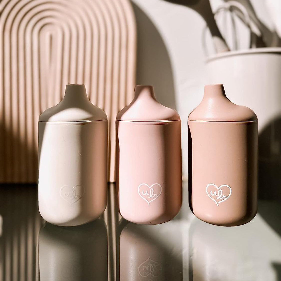Sippy Cup Set of 3 (Pink)