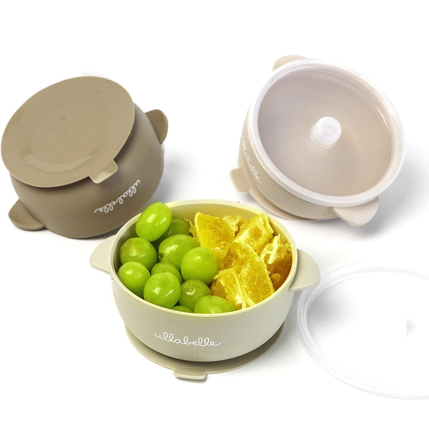 Set of 3 Baby Bowls (Blue)