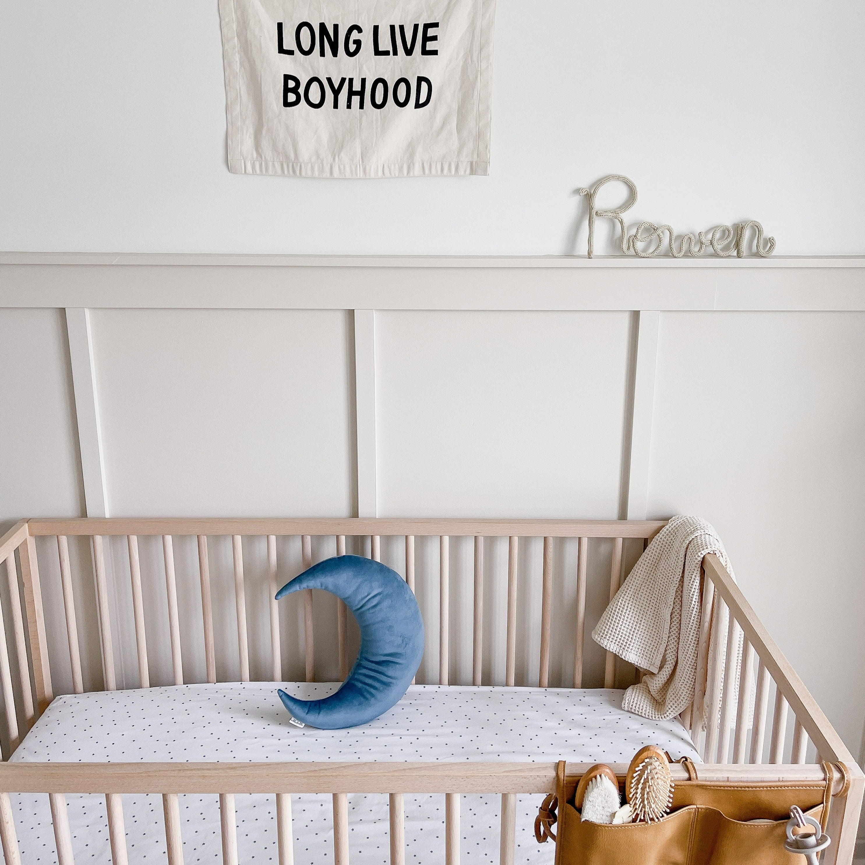 Moonbeam Pillow (Blue)