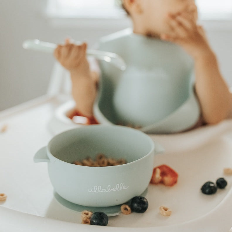 Set of 3 Baby Bowls (Blue)