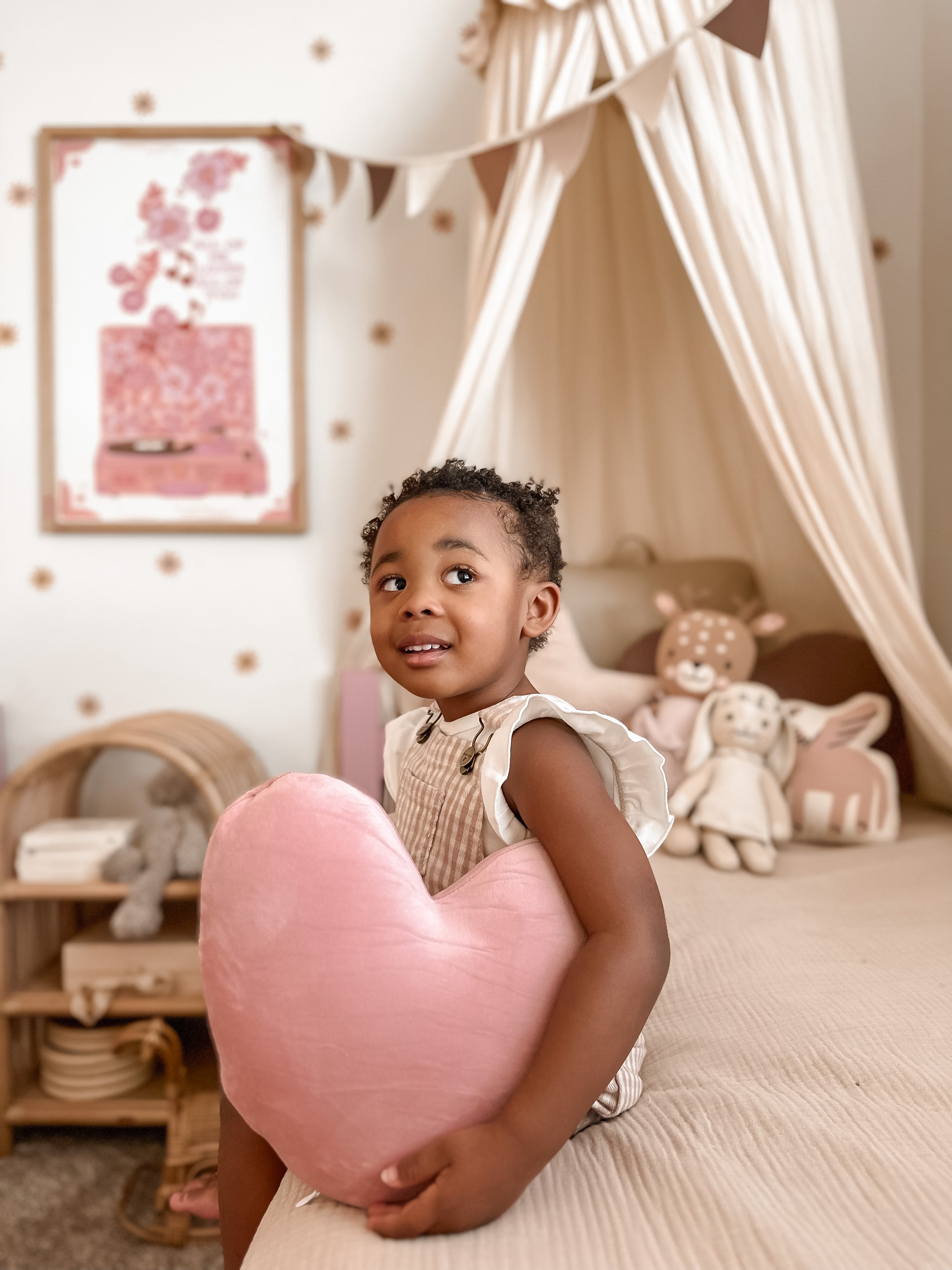 Wild at Heart Pillow (Pink)