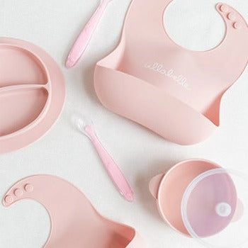 7-Piece Baby Feeding Set (Pink)