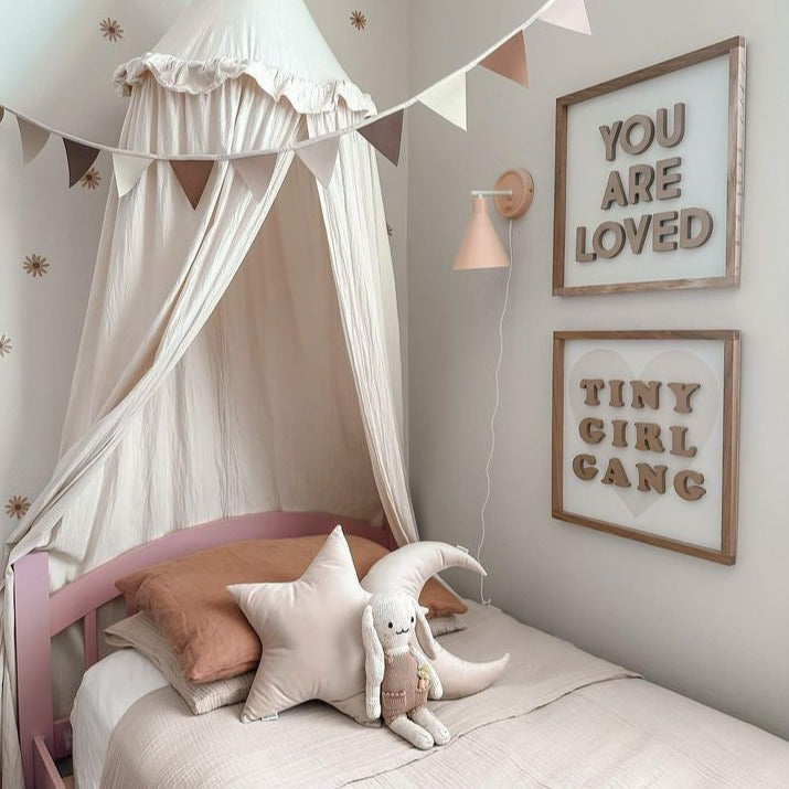 Wish Upon a Star Pillow (Pink)