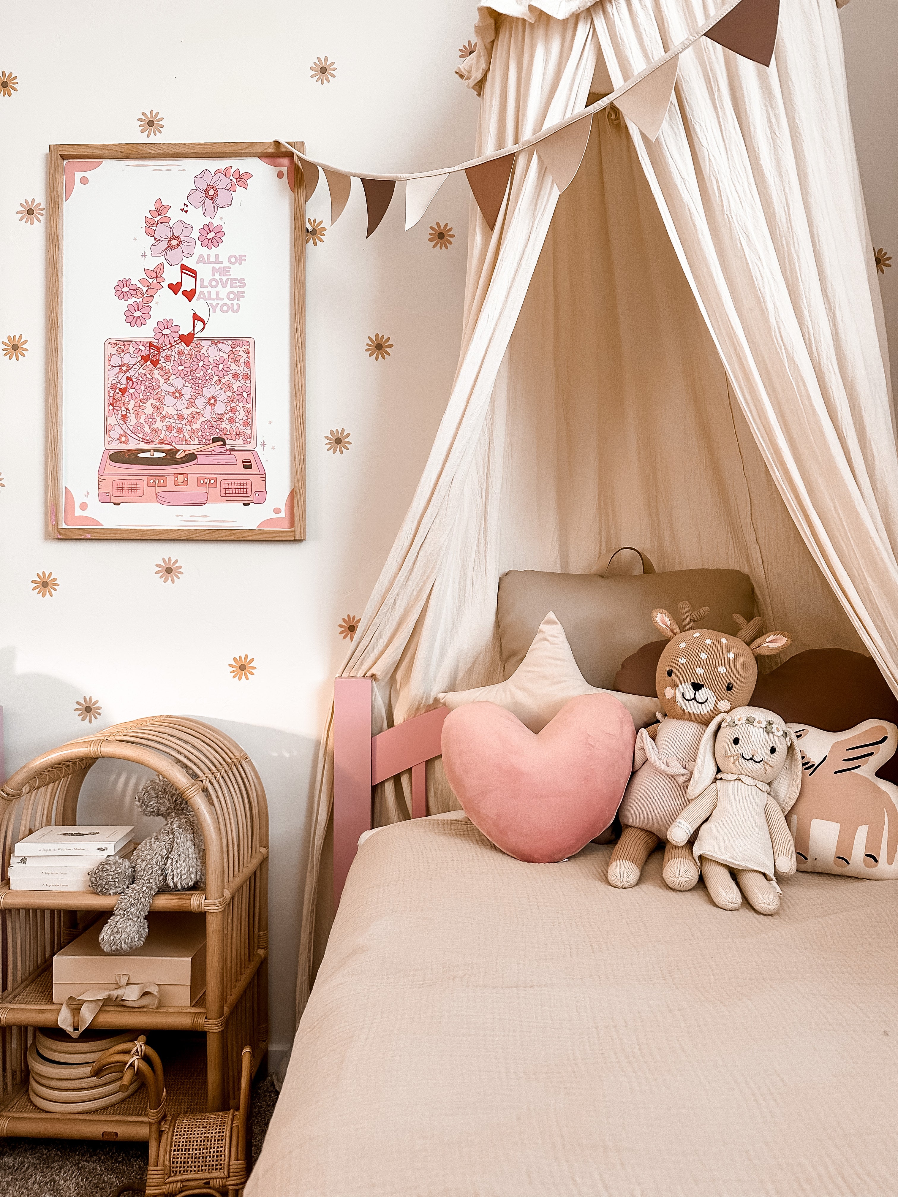 Wish Upon a Star Pillow (Pink)